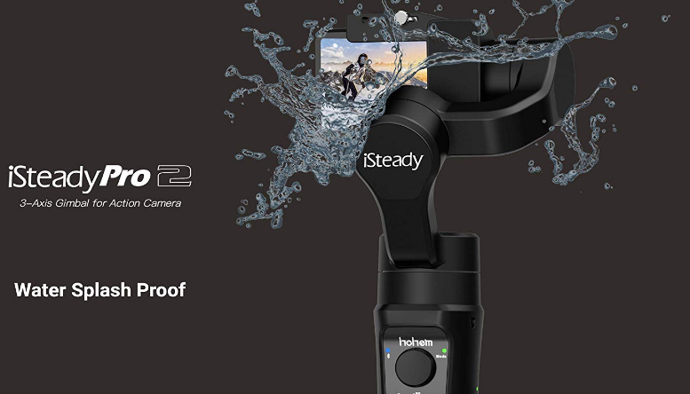 Hohem Water Splash Proof GoPro Gimbal Handheld Stabilizer