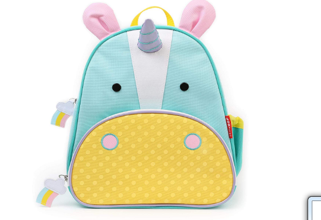Skip Hop Toddler Backpack, 12" Unicorn School Bag