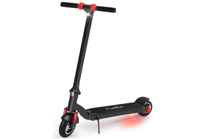 T i anRun R3S Electric Scooter Foldable Carbon Fiber Commuter E-Scooter Bicycle for Adult Teenage