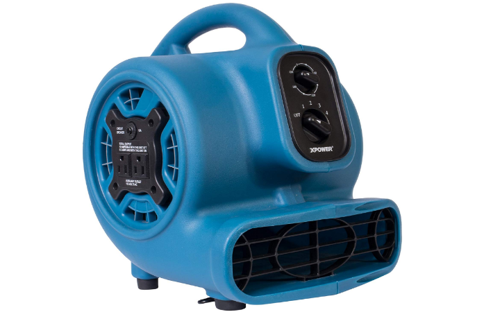 XPOWER P-230AT 15 HP 800 CFM 3 Speeds Mini Air Mover