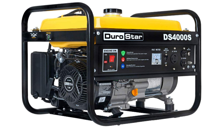 DuroStar DS4000S, 3300 Running Watts4000 Starting Watts, Gas Powered Portable Generator