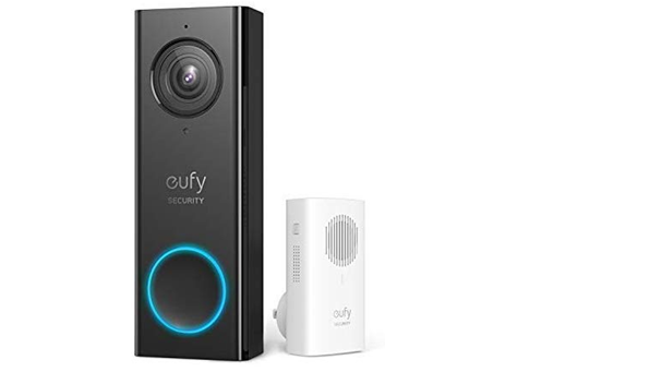eufy Security Wi-Fi Video Doorbell, 2K Resolution
