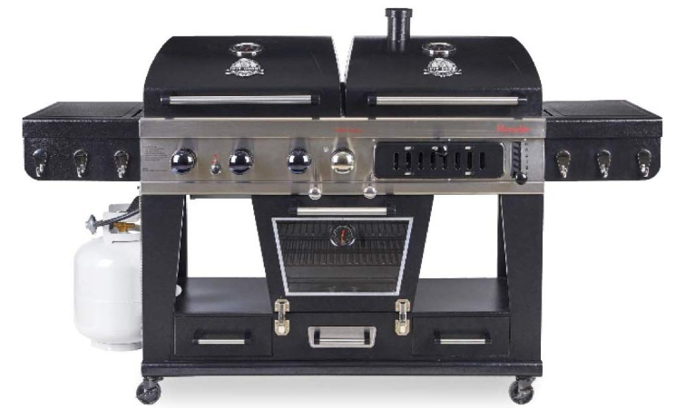 Pit Boss Memphis Ultimate 4-in-1 LP Gas, Charcoal, Smoker