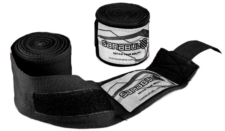 Sanabul Elastic Professional 180 inch Handwraps for Boxing Kickboxing Muay Thai MMA