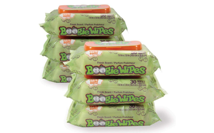 Boogie Wipes, Wet Wipes for Baby and Kids, Nose, Face, Hand and Body