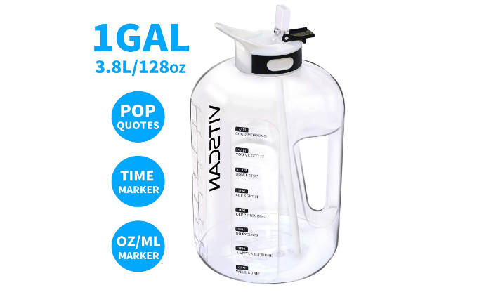 128OZ 1 Gallon Water Bottle