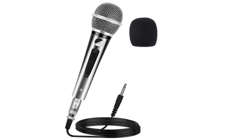 Ankuka Wired Dynamic Karaoke Microphones