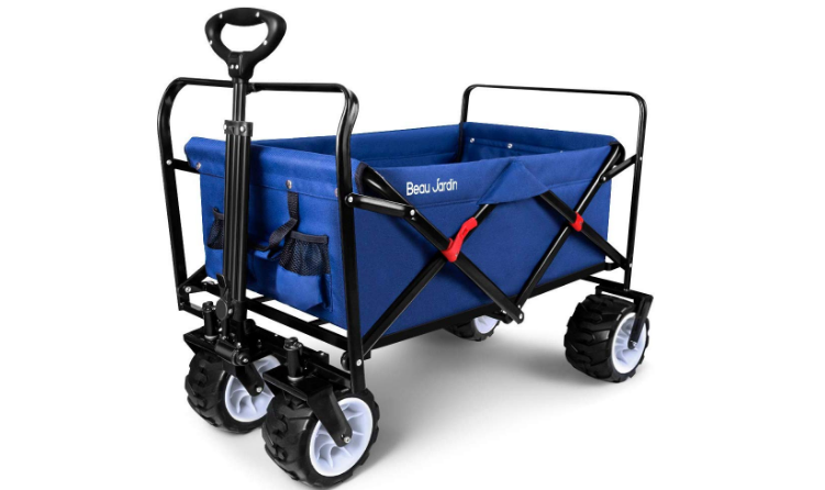 Folding Wagon Cart 300 Pound Capacity