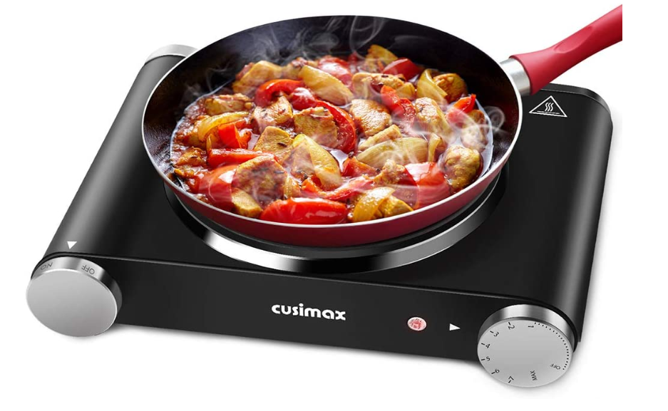 Cusimax Hot Plate Portable Electric Stove Countertop 