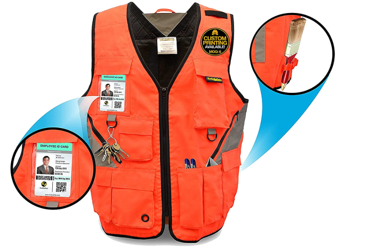 Kwiksafety extended size tool vest