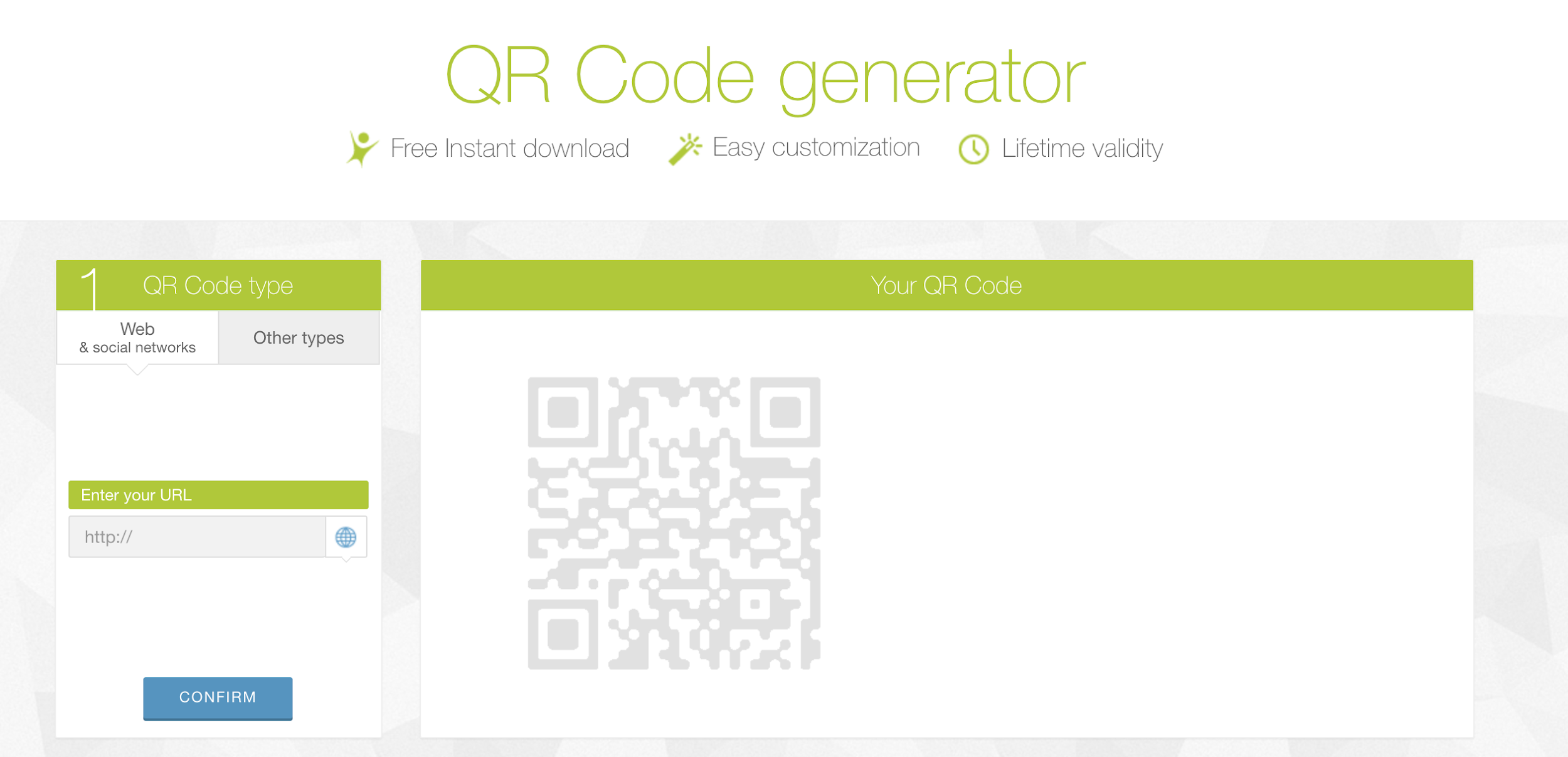 qr code generator free permanent